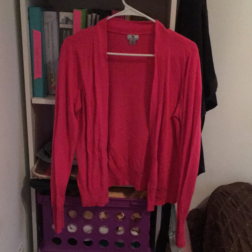 Pink medium cardigan